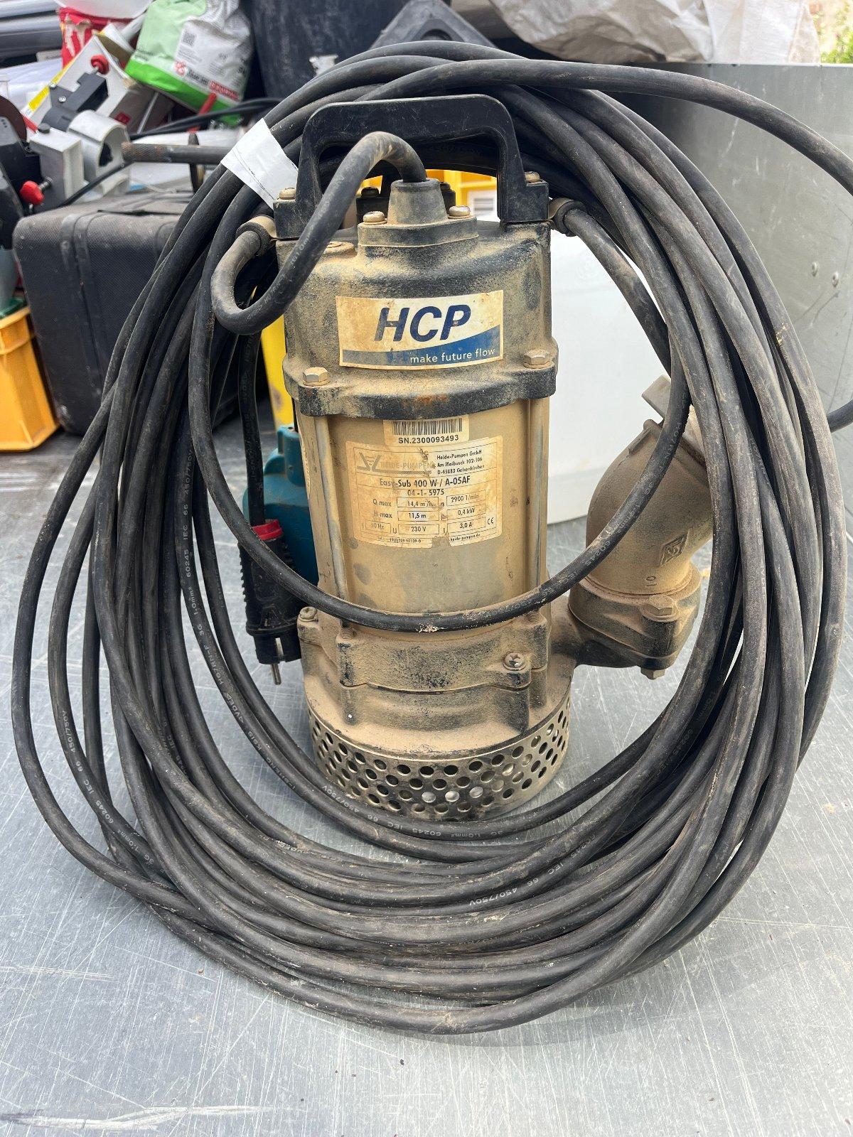 Tauch/Schmutzwasserpumpe mieten 14,4 m³/h mit C oder D-Schlauch